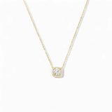 Classic Diamond Necklace – 925 Sterling Silver | SHAPES Collection