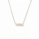 Multi Shape Bar Necklace – 925 Sterling Silver | SHAPES Collection