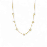 Mini Stars CZ Necklace – 925 Sterling Silver | SHAPES Collection