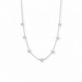 Mini Stars CZ Necklace – 925 Sterling Silver | SHAPES Collection