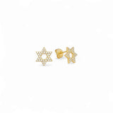 EA Star of David Stud – 925 Sterling Silver | STUDS Collection