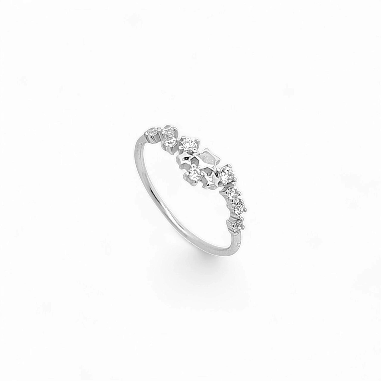 Band Multi CZ Ring – 925 Sterling Silver | SHAPE Collection