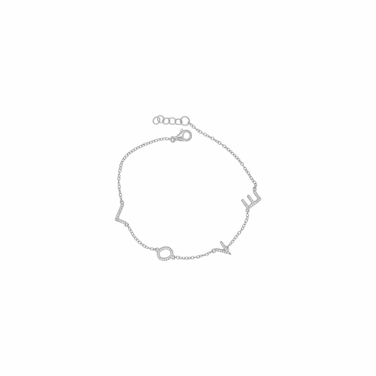 Bracelet L-O-V-E – 925 Sterling Silver | Bracelets Collection