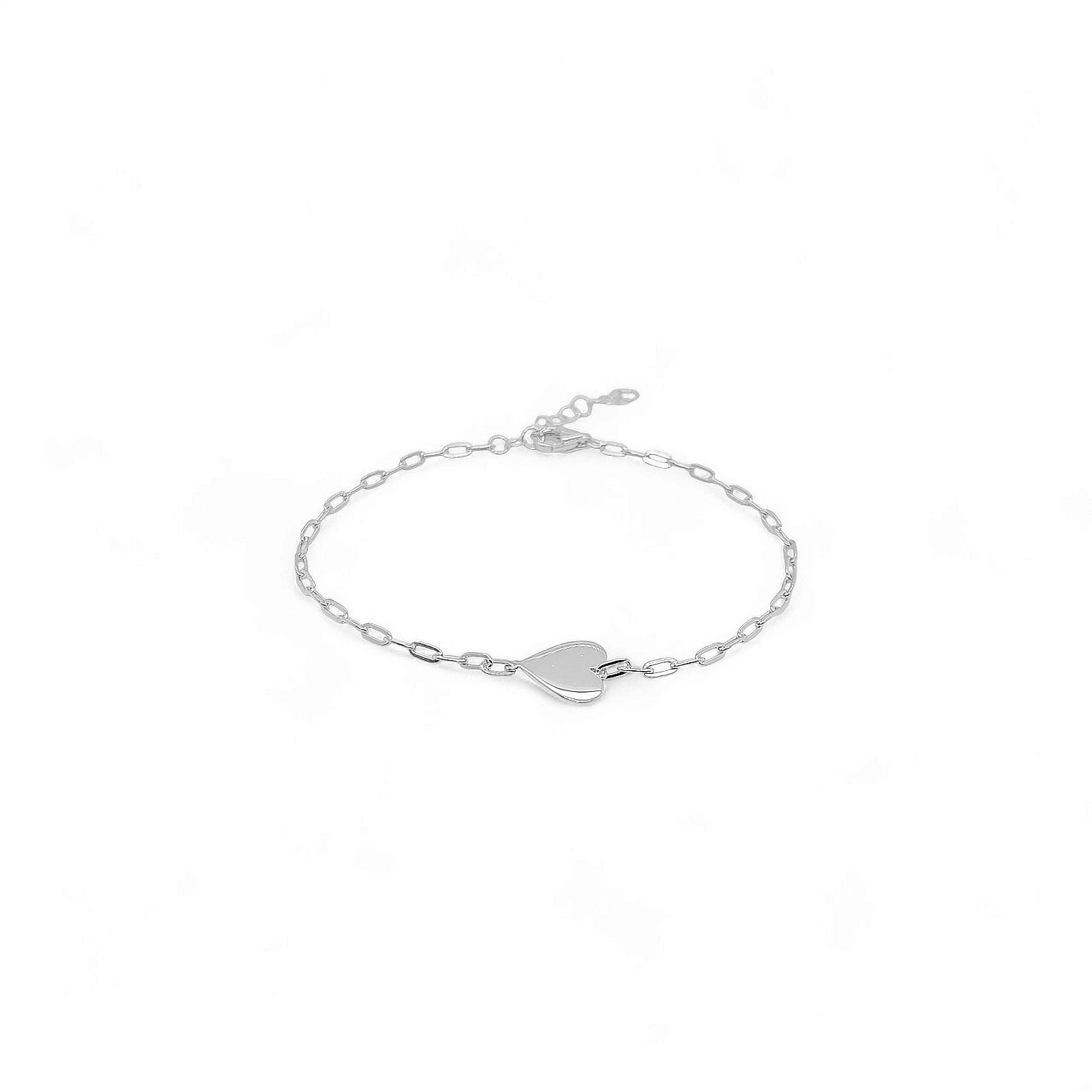 Bracelet Chained Heart – 925 Sterling Silver | Bracelets Collection