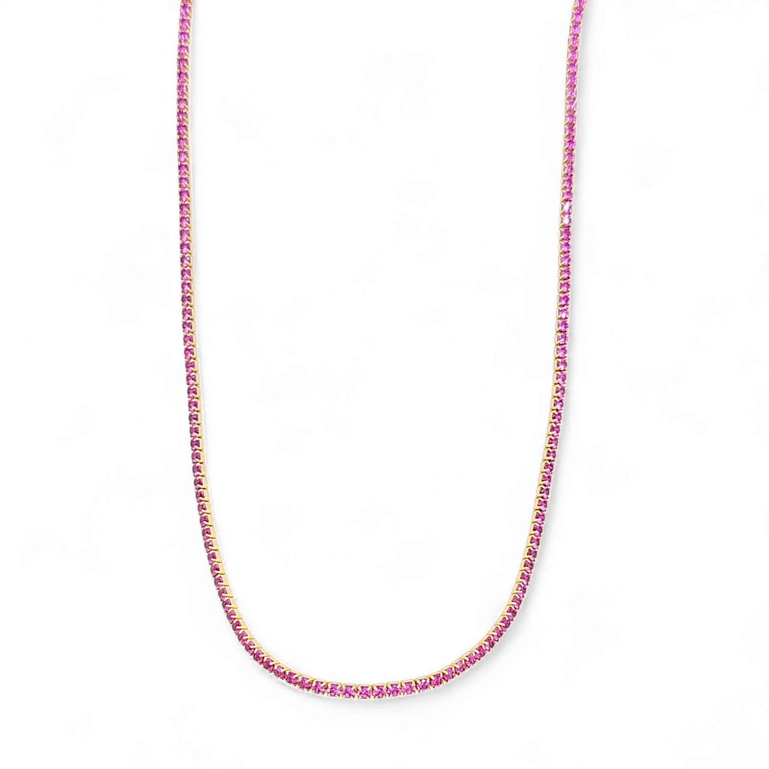 Tennis Necklace 2mm – 925 Sterling Silver | Tennis Collection