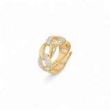 CubanLink Ring – 18k Gold Plated | Bands Collection
