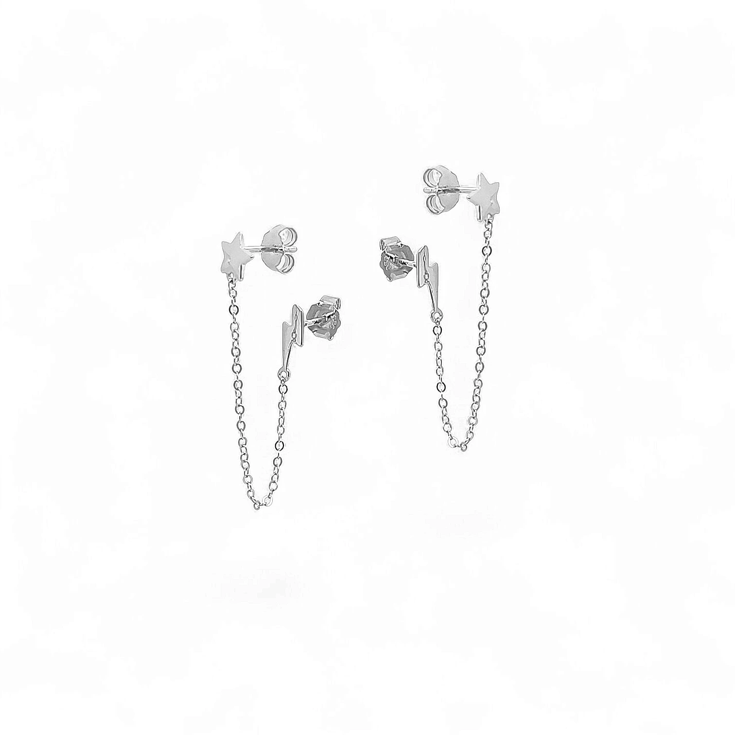 Thunder Star Earring – 925 Sterling Silver | Drop Earrings Collection