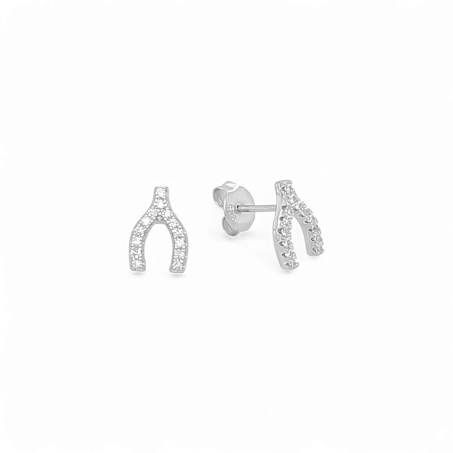 Wishbone Stud – 925 Sterling Silver | STUDS Collection