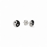 Yingyang CZ Stud – 925 Sterling Silver | STUDS Collection