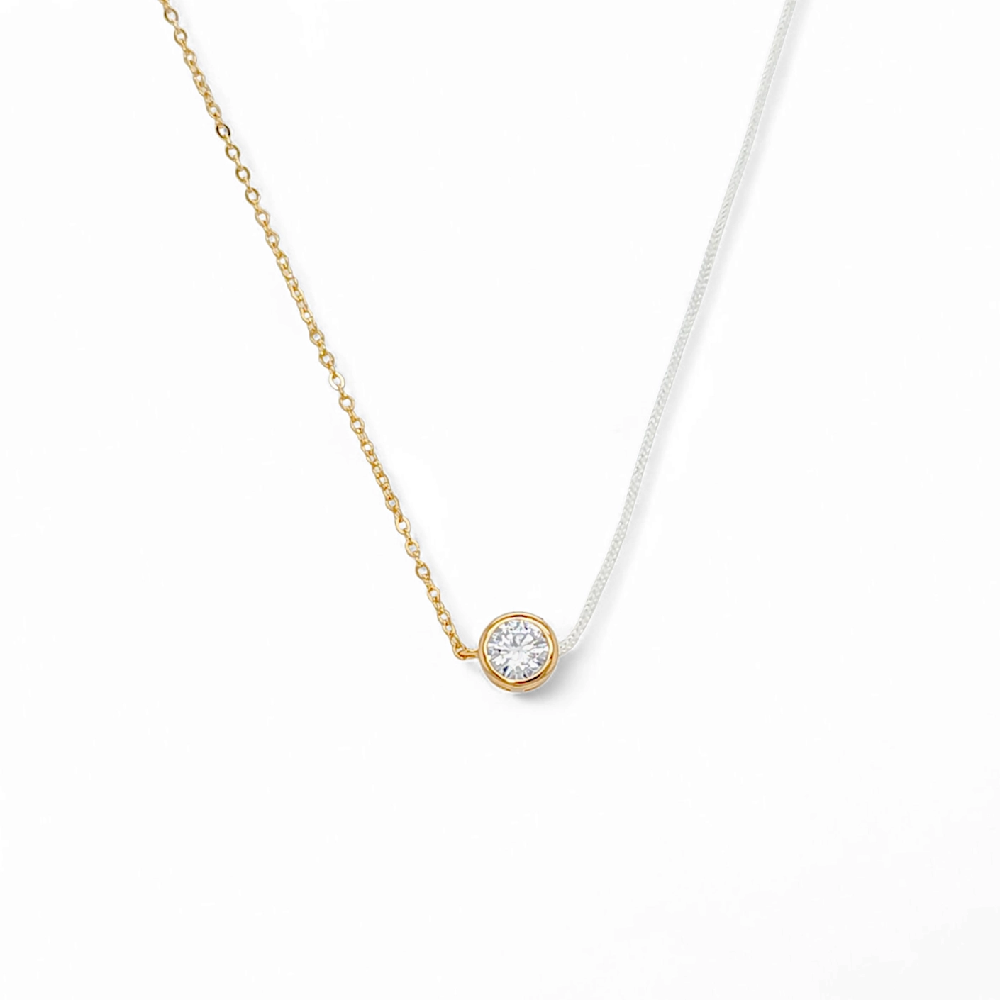 Half Necklace – 925 Sterling Silver | SHAPES Collection