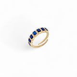 Brass Ring Trend | 18k gold plated | Italian Brass | Cubic zirconia