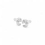 Cuff Tobby | 18k gold plated | Italian brass | cubic zirconia