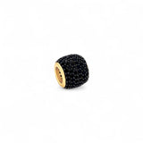 Charm diamond ball | 18k gold plated | Italian brass | cubic zirconia