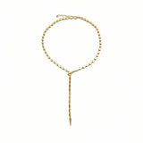 Lariat Serpenti | 18k gold plated | Italian brass