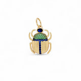 Charm Glamour | 18k gold plated | Italian brass | cubic zirconia's