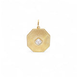 Charm Holo | 18k gold plated | Italian Brass | Cubic zirconia